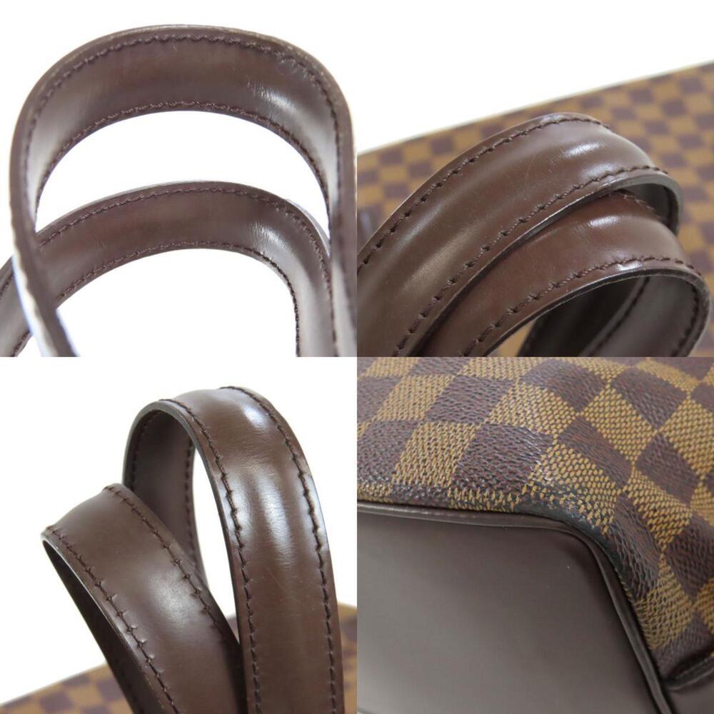 LOUIS VUITTON Brown Damier Canvas Tote Bag - Picture 9 of 11